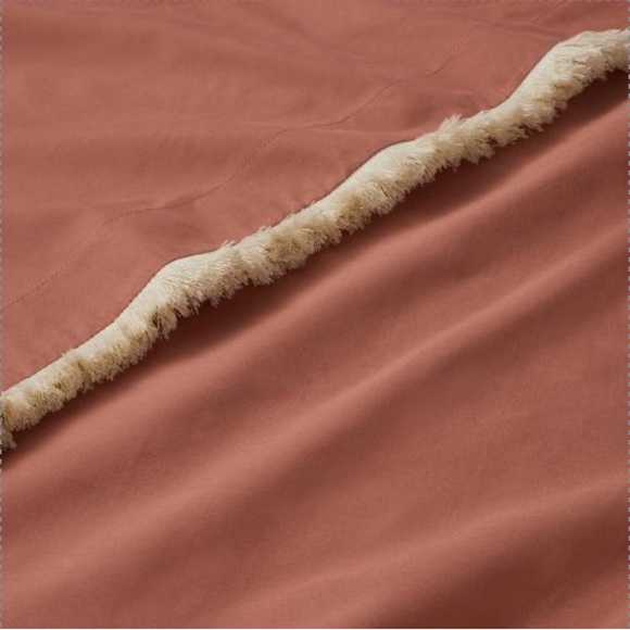 Opalhouse Coral Fringe Cotton Percale Sheet Set - Designed with Jungalow - QUEEN - Picture 2 of 10